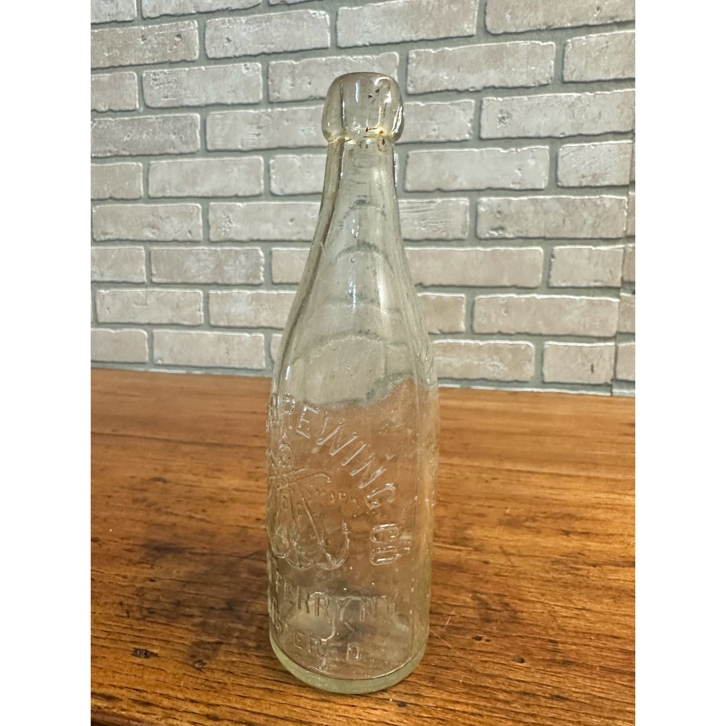 Pre-Pro Anchor Brewing Co Dobbs Ferry NY Blob Top Beer Bottle Antique Old