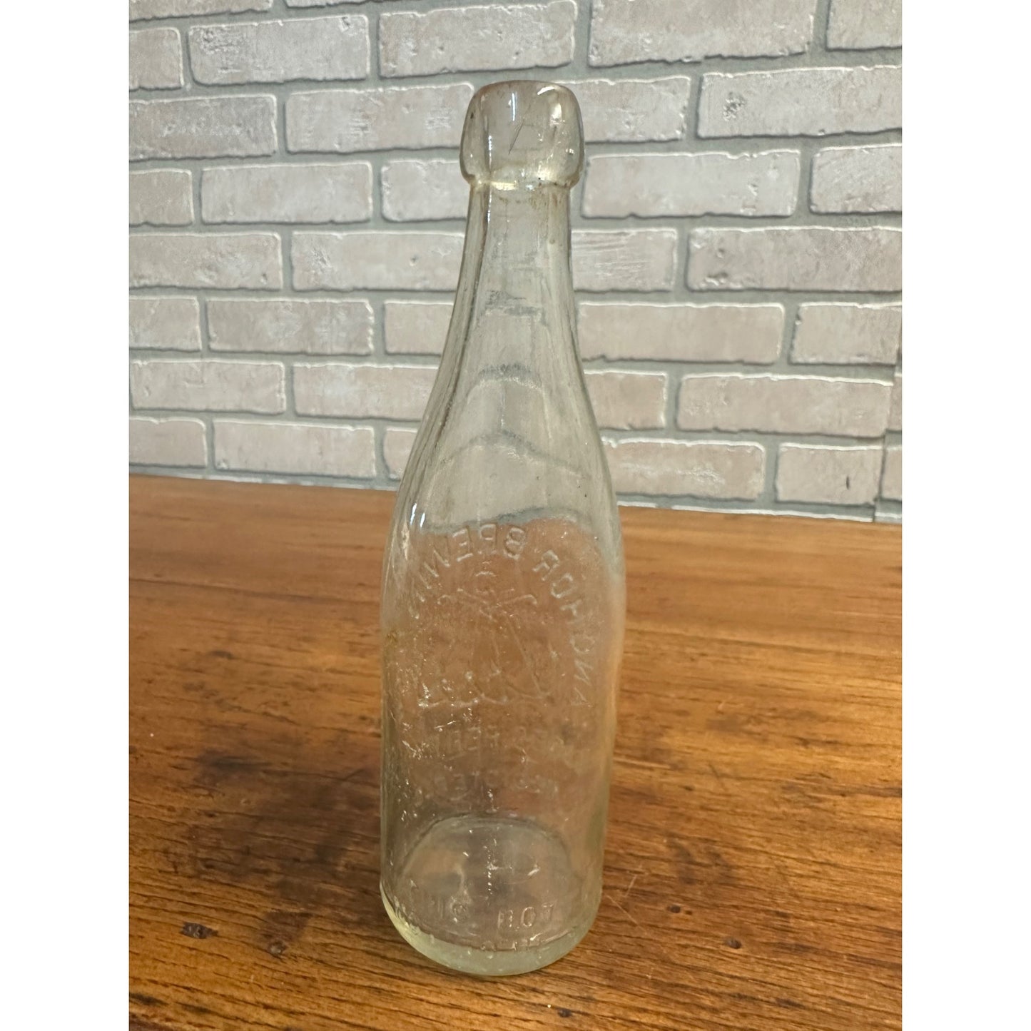 Pre-Pro Anchor Brewing Co Dobbs Ferry NY Blob Top Beer Bottle Antique Old