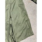 Vintage US Army 1955 Overcoat Trenchcoat OG 107 Korean War -- Long / Small