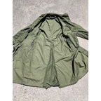 Vintage US Army 1955 Overcoat Trenchcoat OG 107 Korean War -- Long / Small