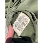 Vintage US Army 1955 Overcoat Trenchcoat OG 107 Korean War -- Long / Small