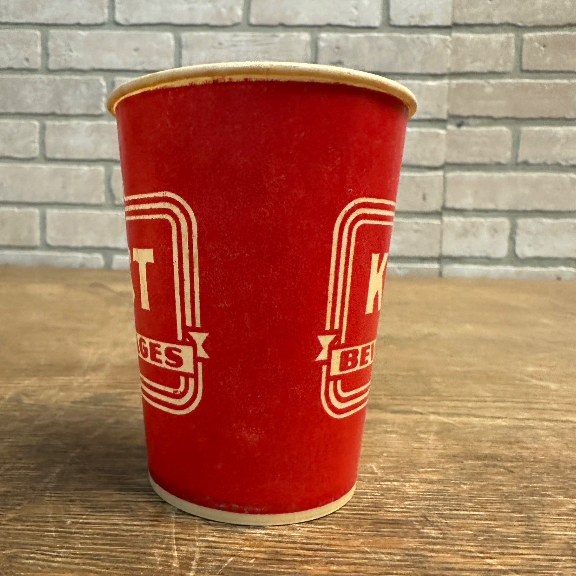 Vintage Kist Beverages Soda Paper Wax Soda Promotional Cup 7oz or 9oz