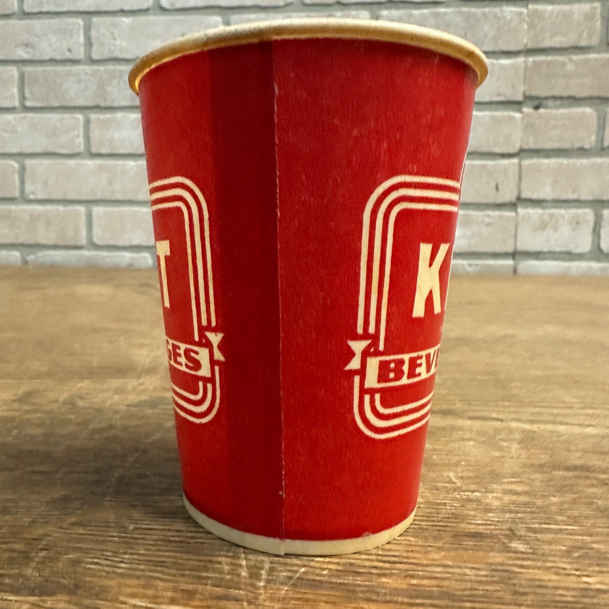 Vintage Kist Beverages Soda Paper Wax Soda Promotional Cup 7oz or 9oz