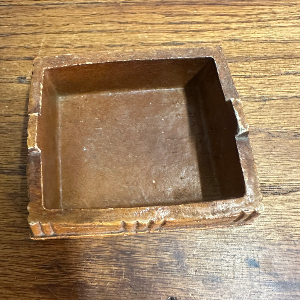 Vintage Syroco Style Art Deco Trinket Box Cigarette Case Duck