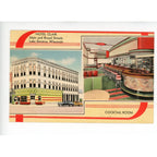 Vintage 1930s Art Deco Style Hotel Clair Postcard Lake Geneva Wisconsin Tavern Wis