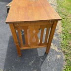 Vintage Arts & Crafts / Mission Style Library Table Desk