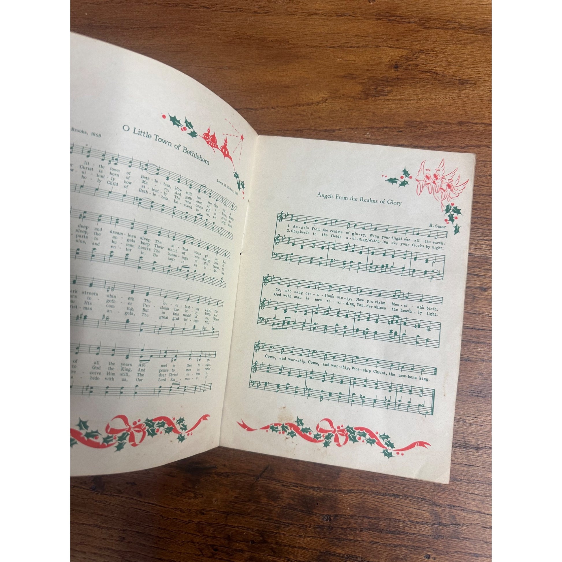 Vintage Christmas Carol Song Booklet Advertising Pittsburgh Brewing Company