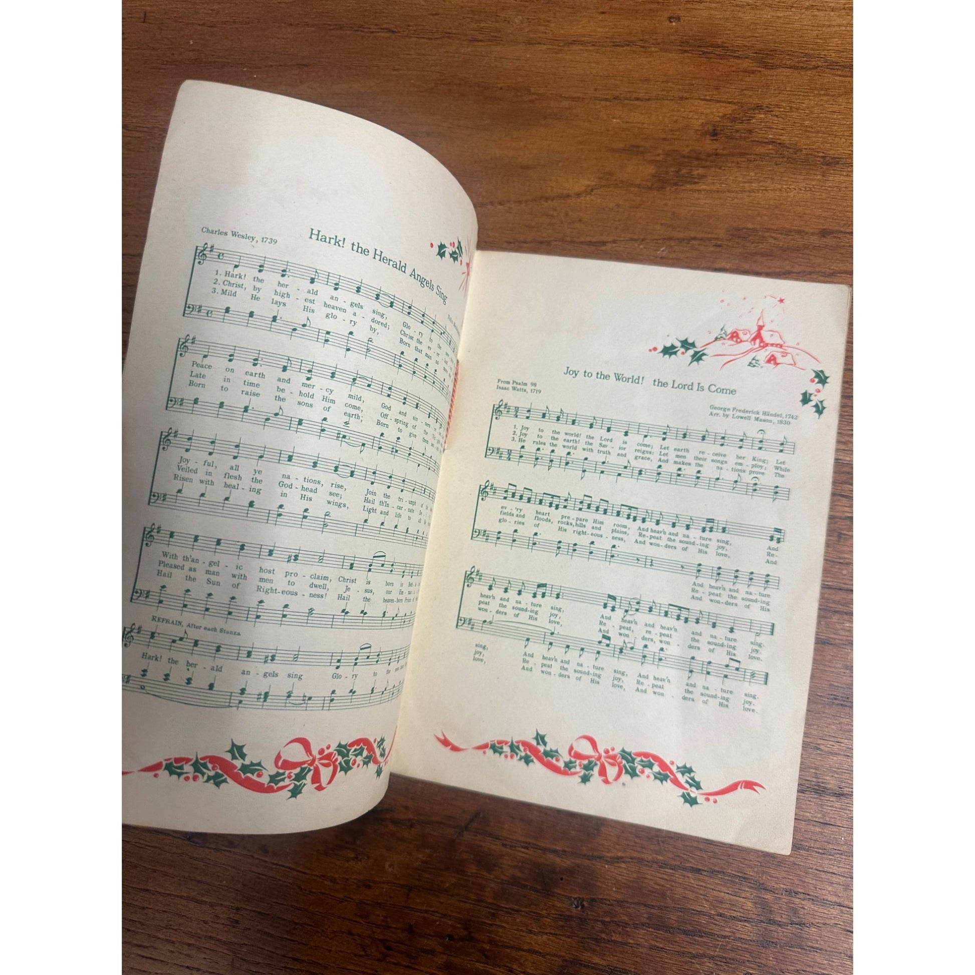 Vintage Christmas Carol Song Booklet Advertising Pittsburgh Brewing Company