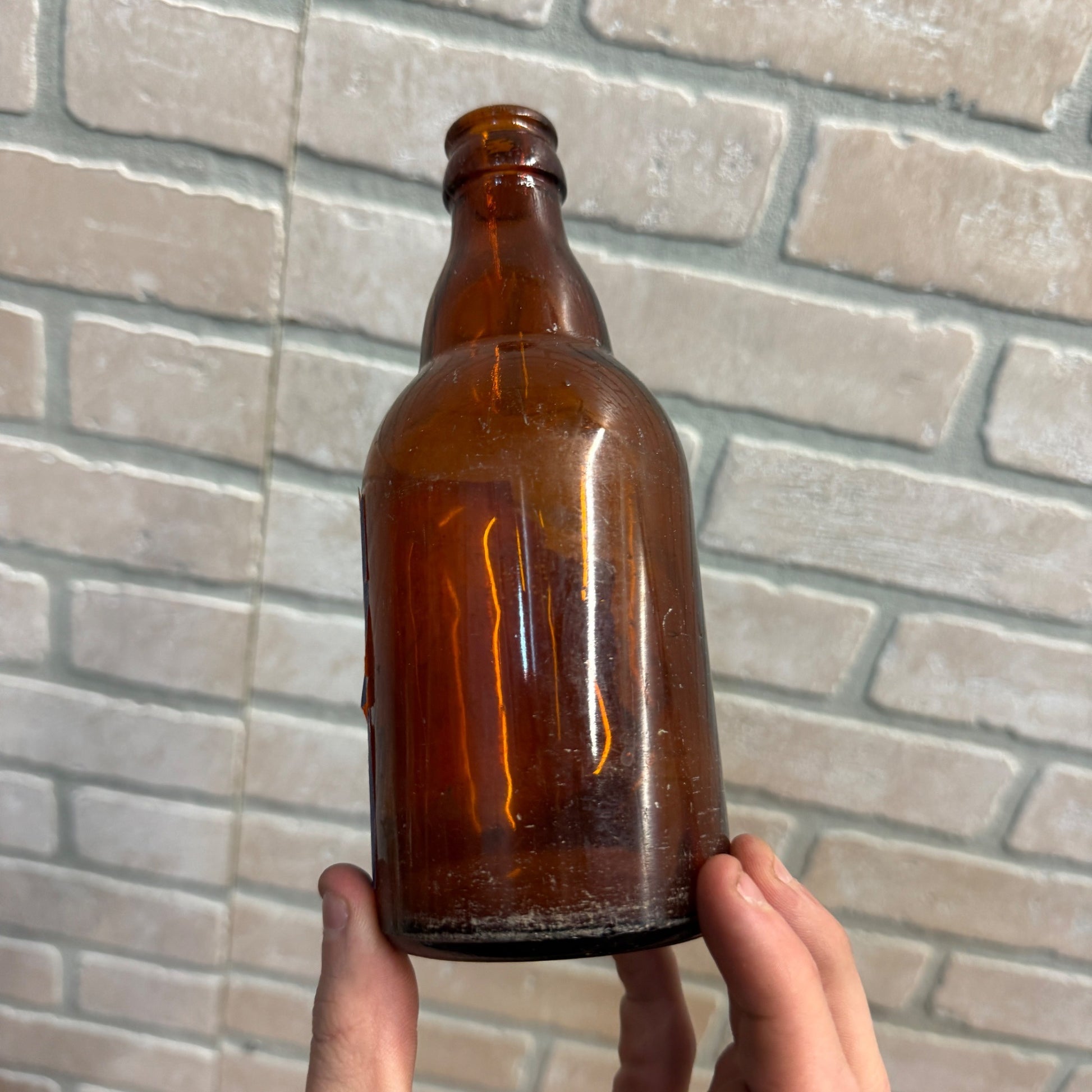 Vintage Old Milwaukee Schlitz IRTP Label Beer Bottle Wisconsin 12oz Steinie