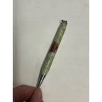 Vintage Mechanical Girl Scout Brownie Pencil GS Eagle Logo Marble White
