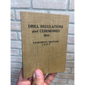 ODD FELLOWS MILITANT DRILL & CEREMONY BOOK 1944 Scarce