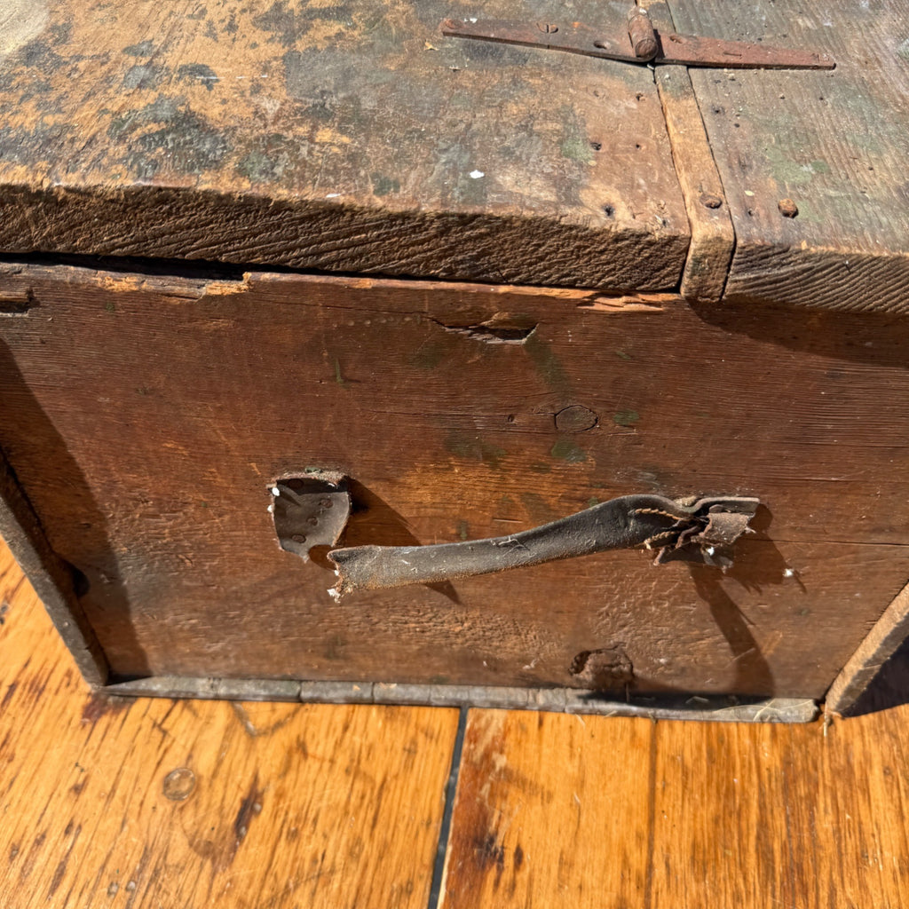 Antique McCullough Soap Co. Milwaukee Wis Wooden Soap Crate Box Country Store