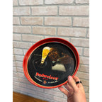 Vintage Budweiser Preferred Beer Tray 1950s Anheuser Busch St. Louis MO 11"