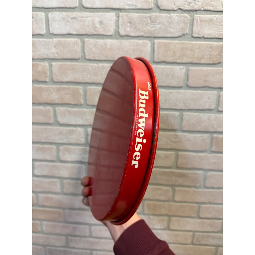 Vintage Budweiser Preferred Beer Tray 1950s Anheuser Busch St. Louis MO 11"