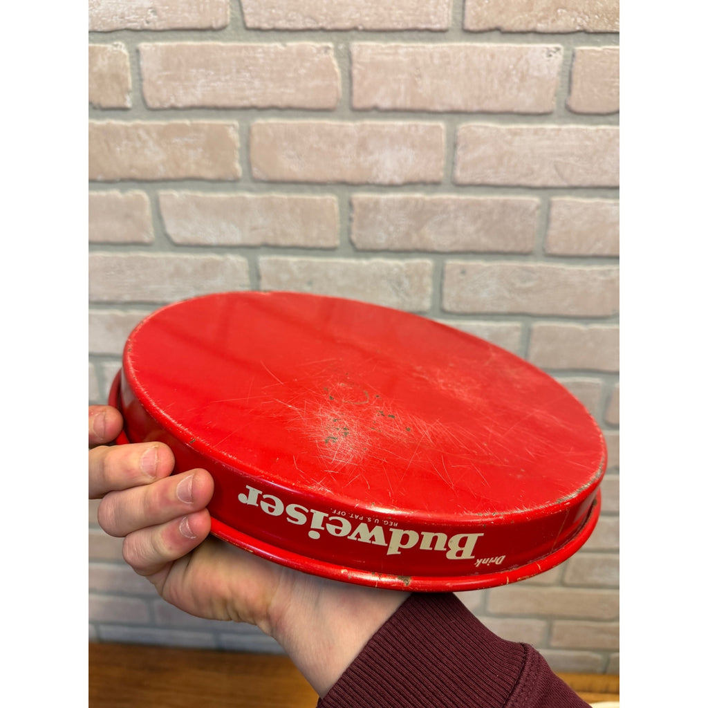 Vintage Budweiser Preferred Beer Tray 1950s Anheuser Busch St. Louis MO 11"