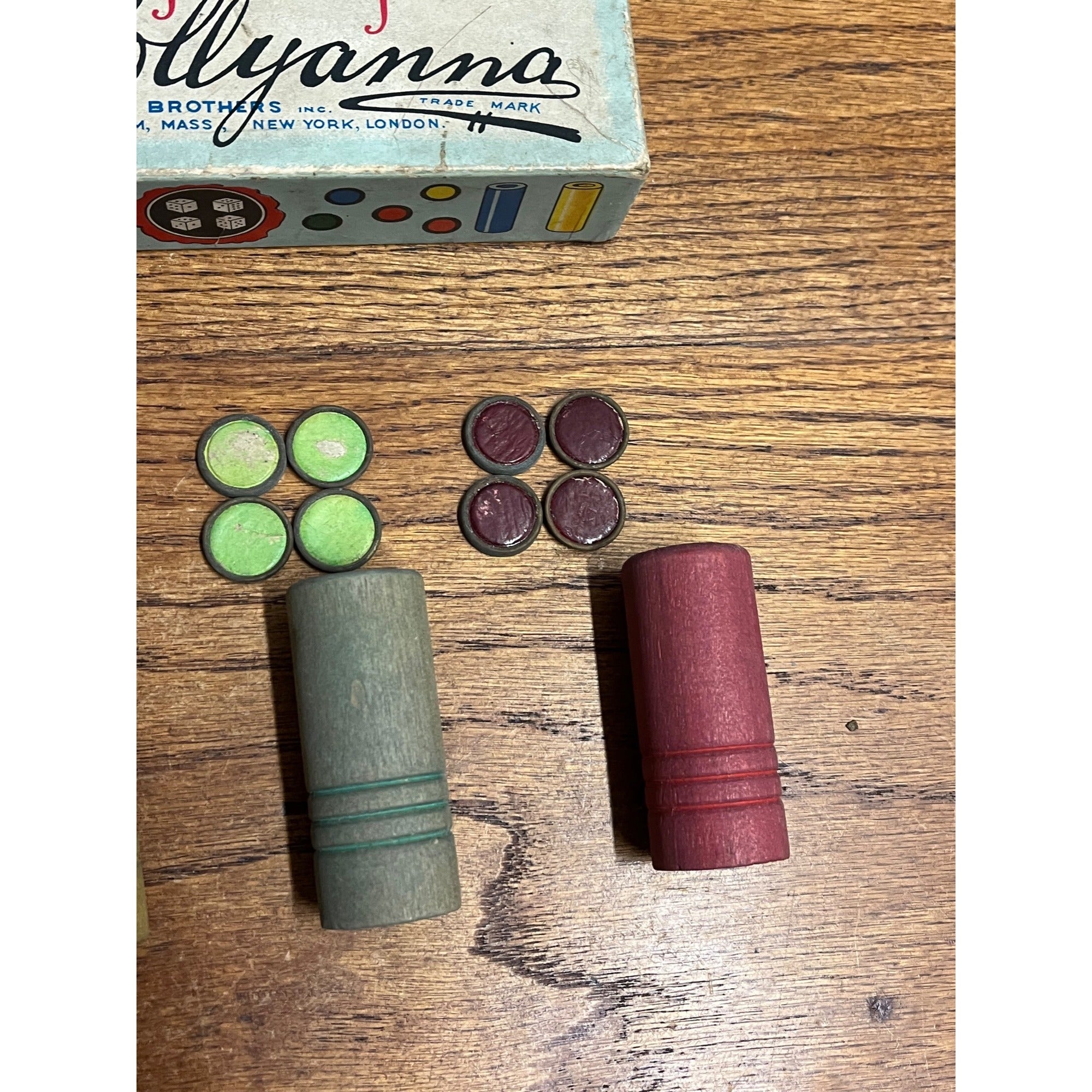 Antique 1916 Utensils for The Glad Game Pollyanna - Parker Brothers