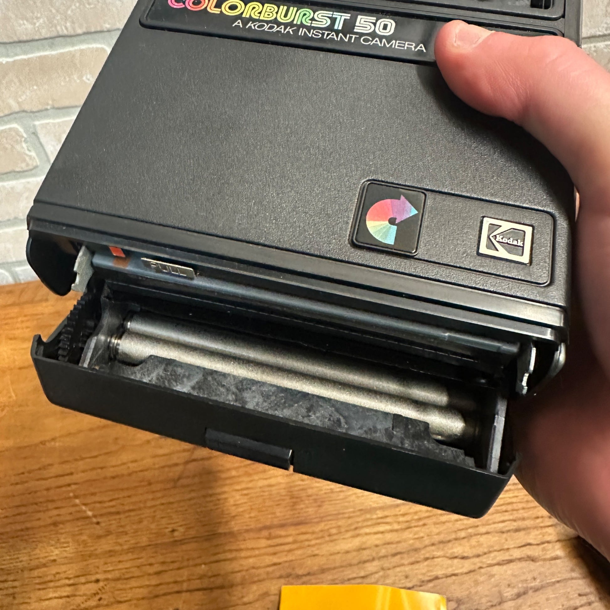 Kodak Polaroid Camera Colorburst 50 Instant Film Retro w/ Flash Manual