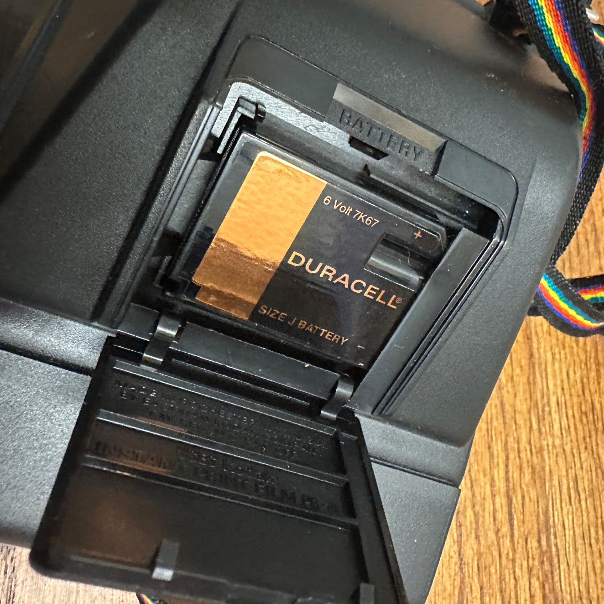 Kodak Polaroid Camera Colorburst 50 Instant Film Retro w/ Flash Manual