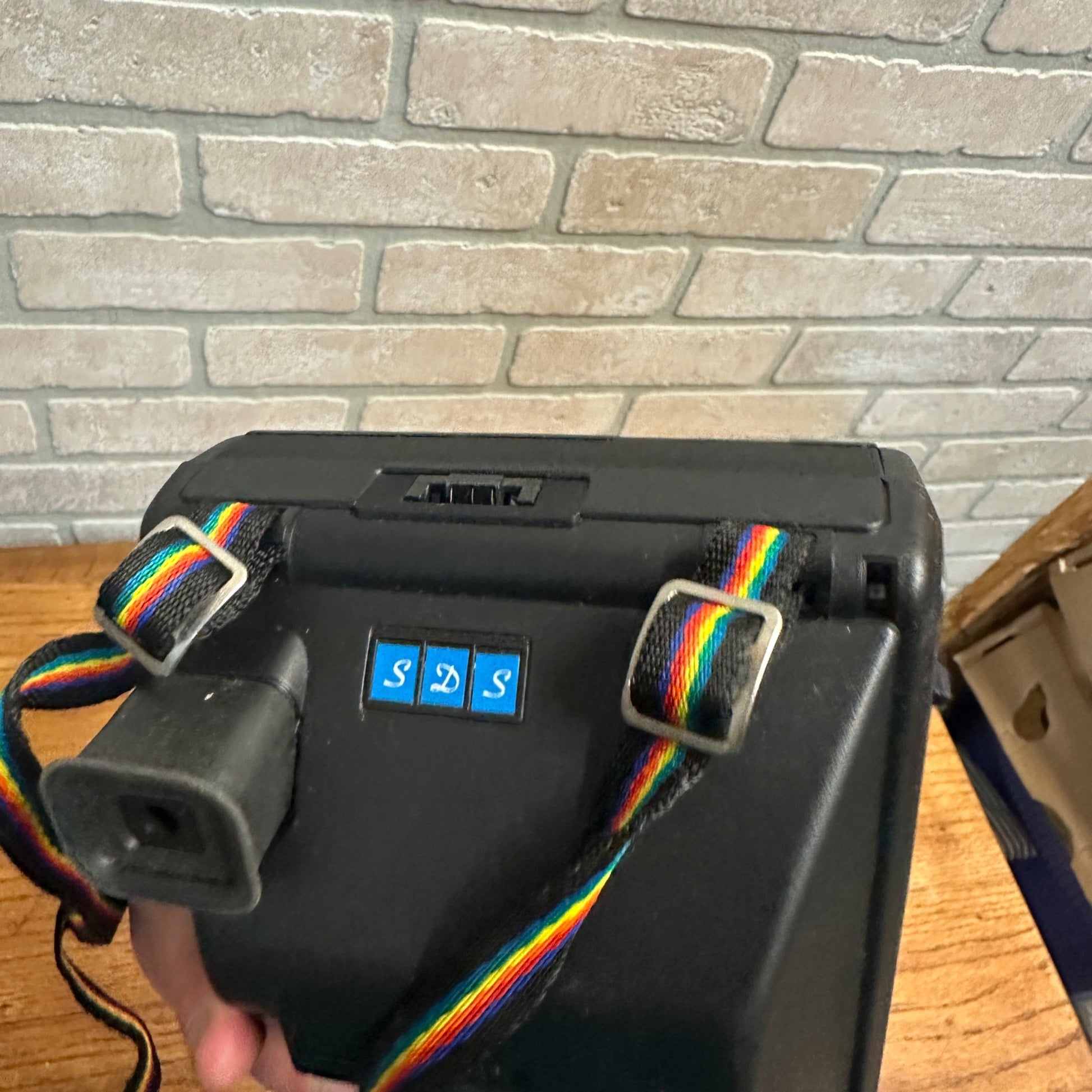 Kodak Polaroid Camera Colorburst 50 Instant Film Retro w/ Flash Manual