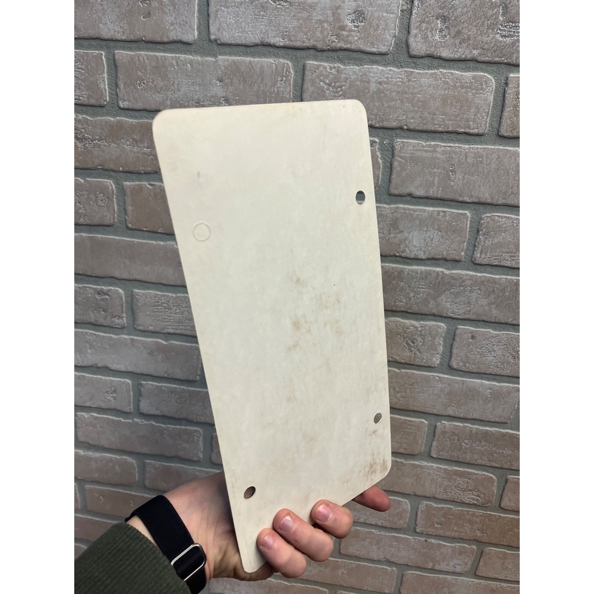 Vintage Columbia Oldsmobile GMC Trucks Dealership Booster License Plate