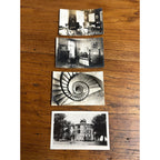 Vintage 1900s Octagon House (4) Postcards Watertown Wis RPPC Wisconsin Interior
