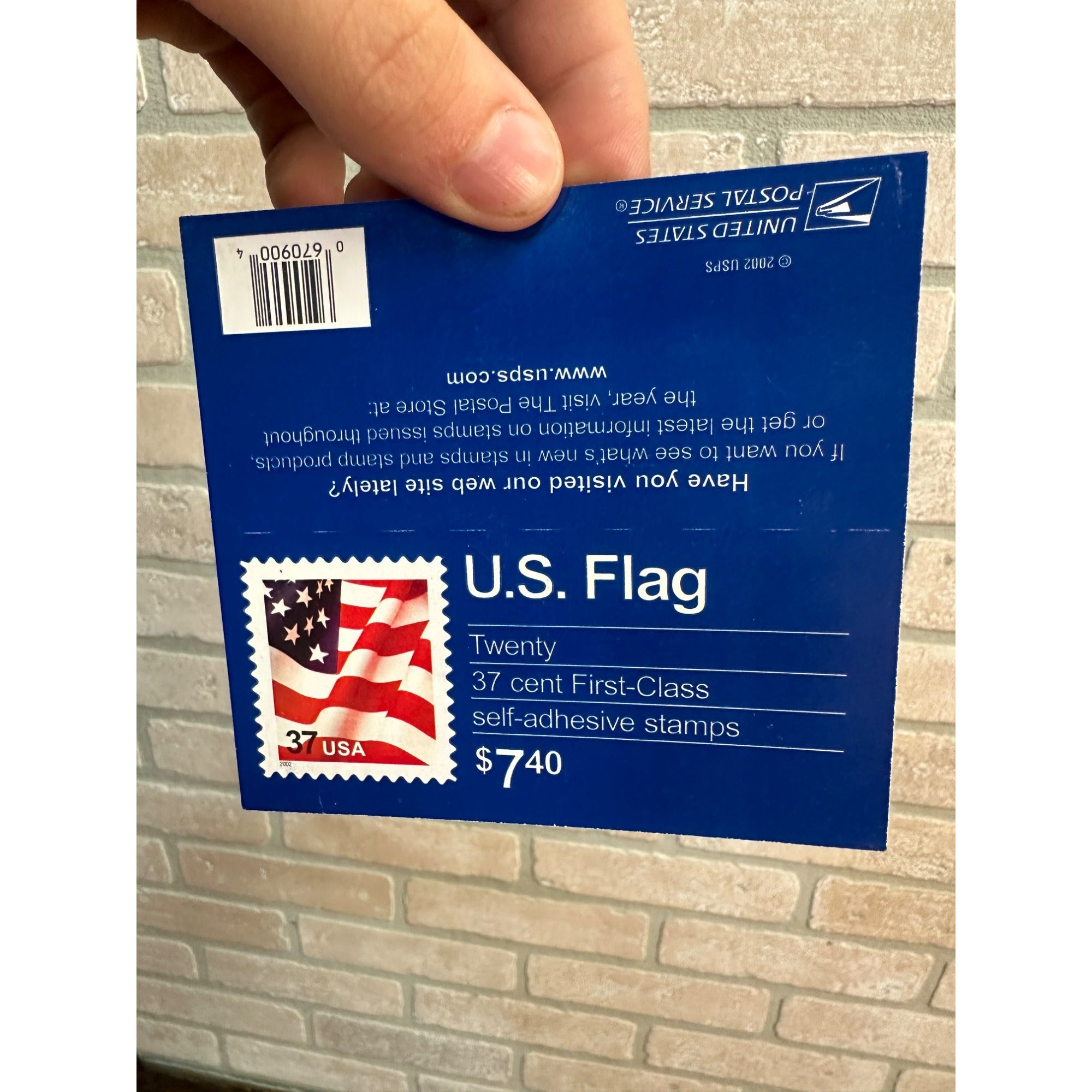 2002 American USA Flag Stamps Sheet Coil Group Missing Color Misprint