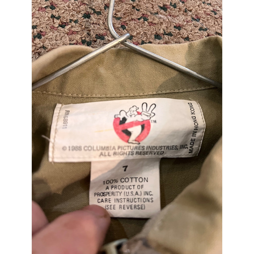 Vintage Size 7 Ghostbusters 1988 Halloween Costume Used