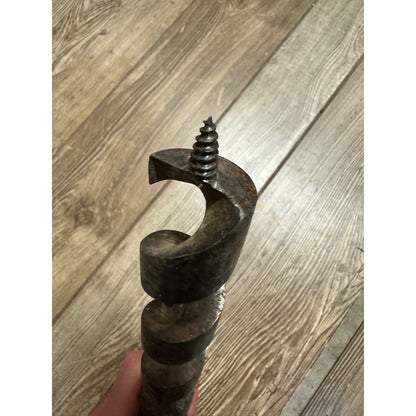 VINTAGE GREENLEE / ROCKFORD BORING MACHINE AUGER BIT 1-1/8 X 15"