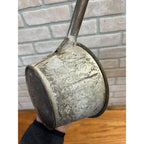 Antique Primitive 19th c. Tin Ladle Scoop Kitchen Utensil Farmhouse