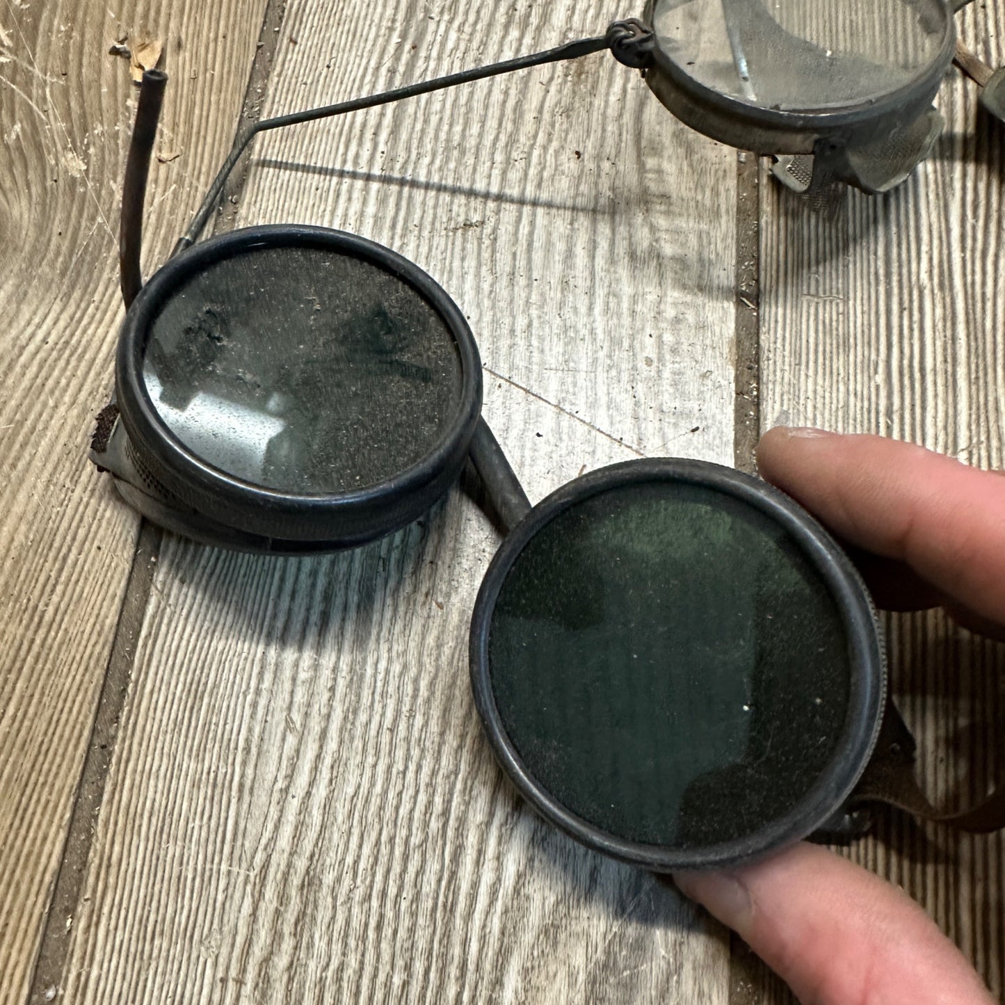 Antique Huge Lot (7) 1920s-30s Motorcycle Riding Glasses Goggles