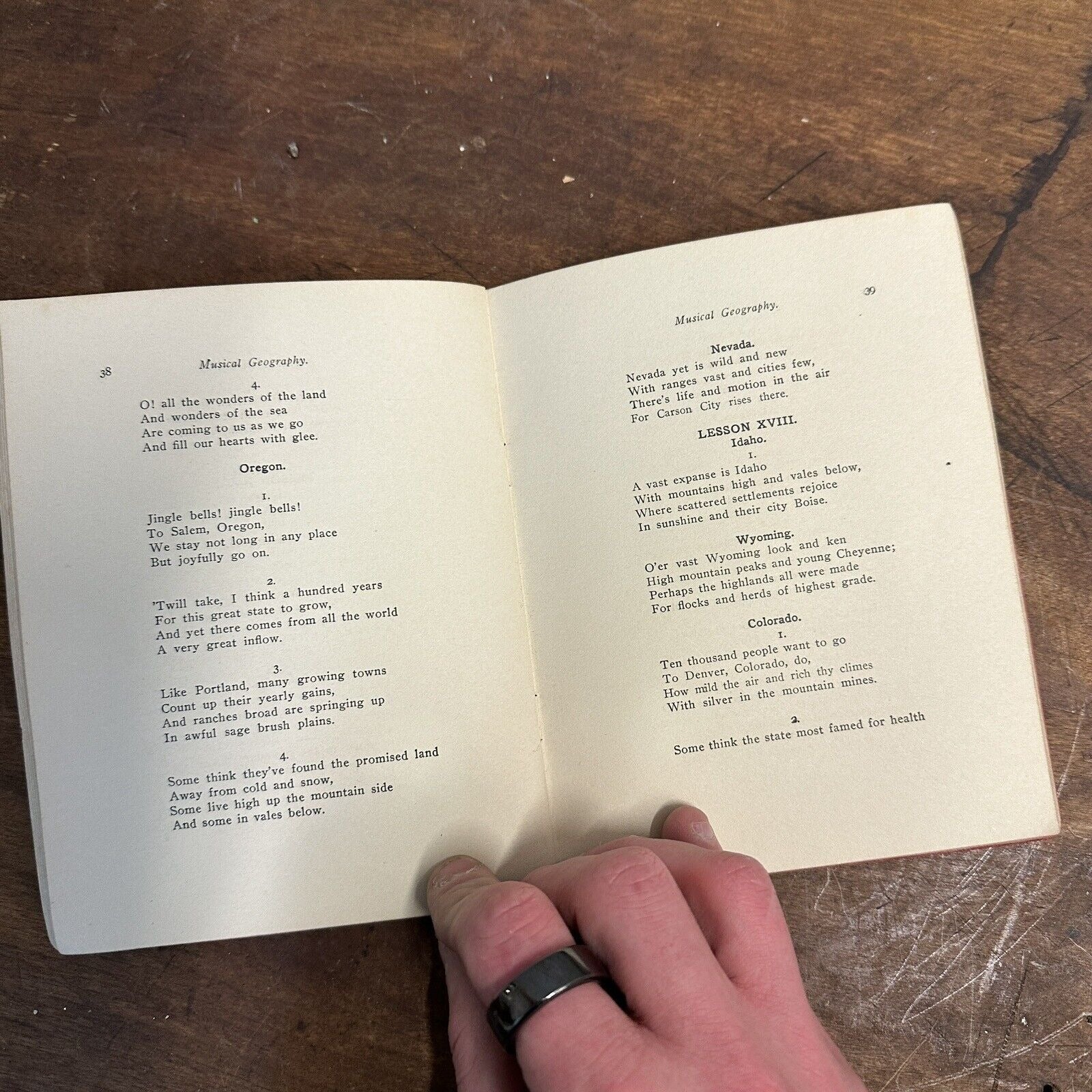 A Little Musical Geography For Schools (1906) St. Mark's College Softcover Book