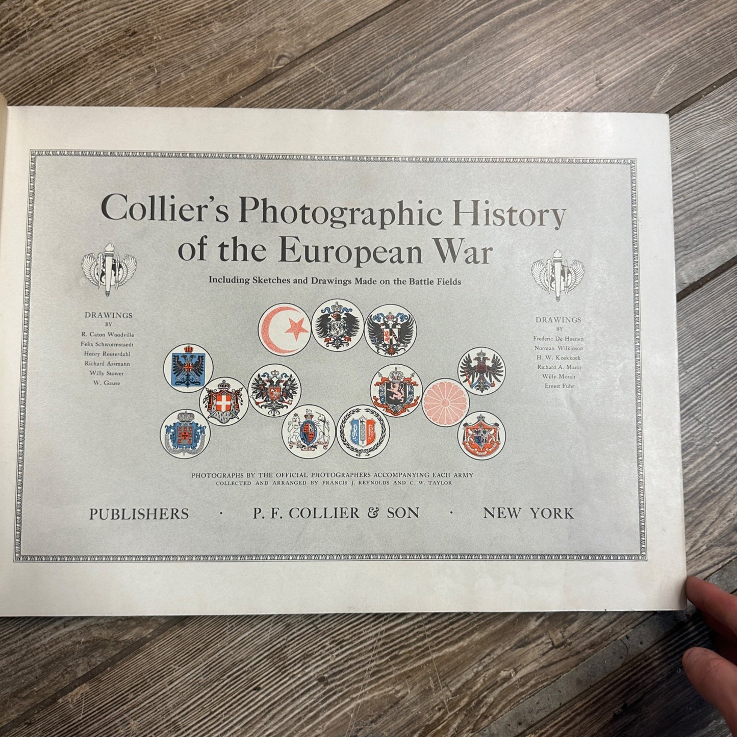 WWI Collier's Photographic History of the European War - 1916
