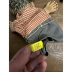 Vintage Steiff Hedgehogs Mucki Micki Mecki Lot (3) Dolls Hand Puppet Germany