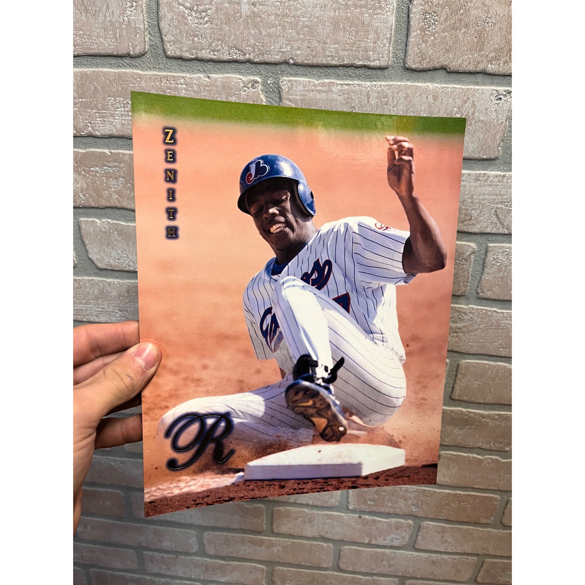 Vintage 1997 Pinnacle Zenith 8 X 10 Baseball Cards Tony Gwynn Bagwell Guerrero