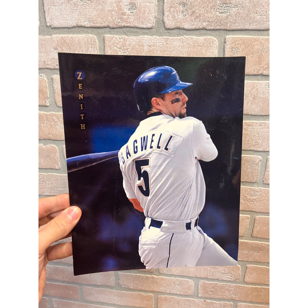 Vintage 1997 Pinnacle Zenith 8 X 10 Baseball Cards Tony Gwynn Bagwell Guerrero