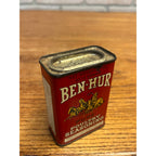 Vintage Ben Hur Spices Tin Poultry Seasoning Advertising Kitchen Country Store