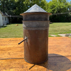 Antique Copper Moonshine Still Condenser Apparatus Primitive Farm Decor