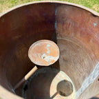 Antique Copper Moonshine Still Condenser Apparatus Primitive Farm Decor
