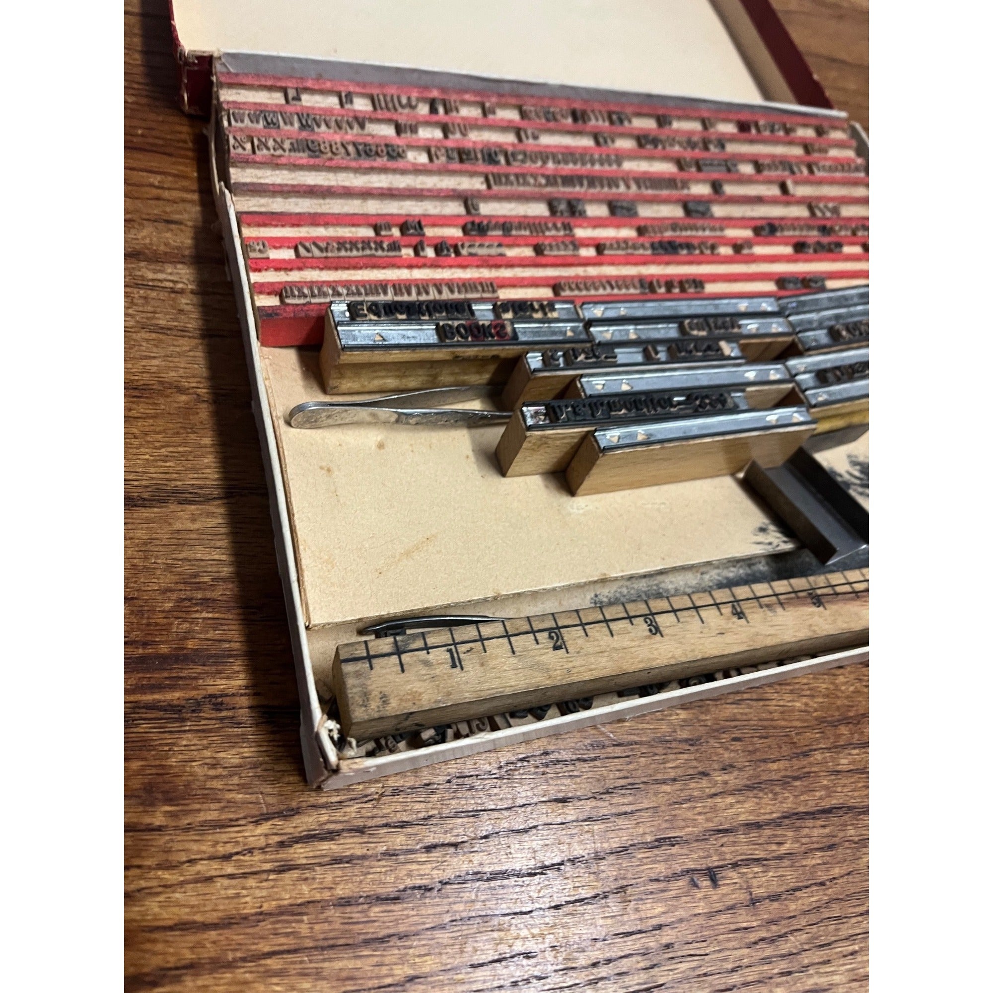 Vintage Jupiter Typo Children's Typesetter Set No. 310 Gnome Artwork Stamping Printing Circa 1950