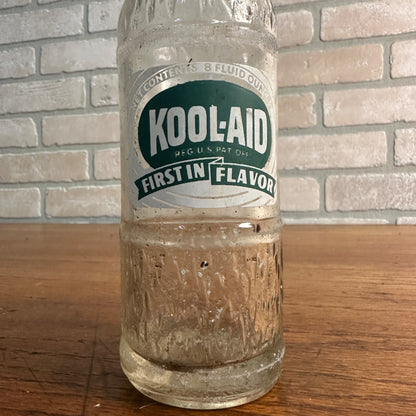 Kool Aid 8 Oz. ACL Label Soda Bottle, Sheboygan, Wisconsin, Pat. 1940