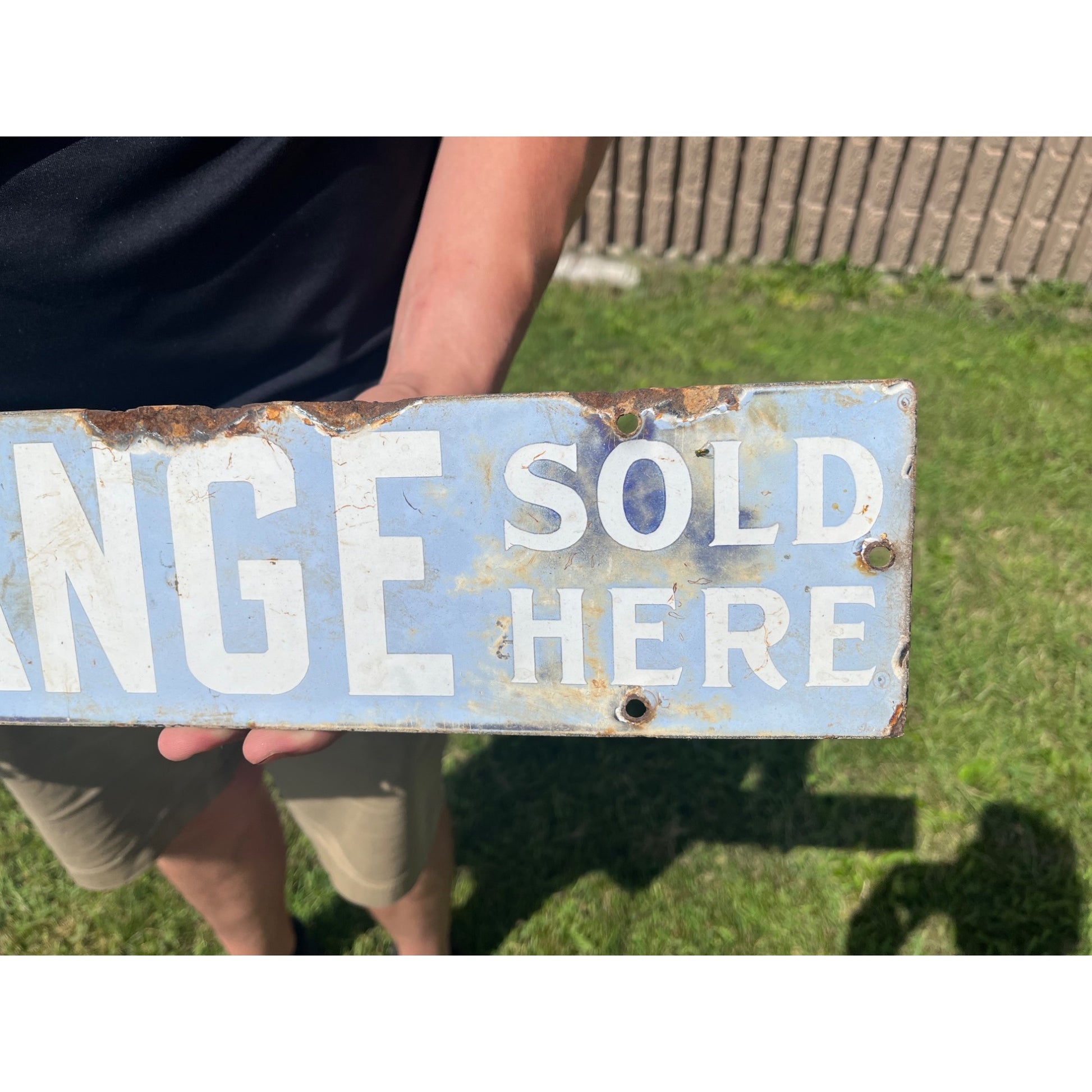 Vintage 1900s Majestic Mfg Co. Stoves & Ranges Porcelain Advertising Sign St Louis