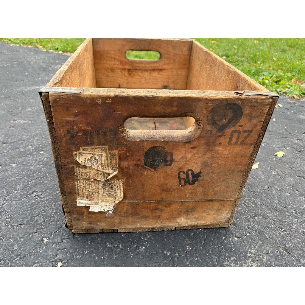 Vintage Braumeister Independent Brewery Milwaukee WI Wooden Beer Crate Case