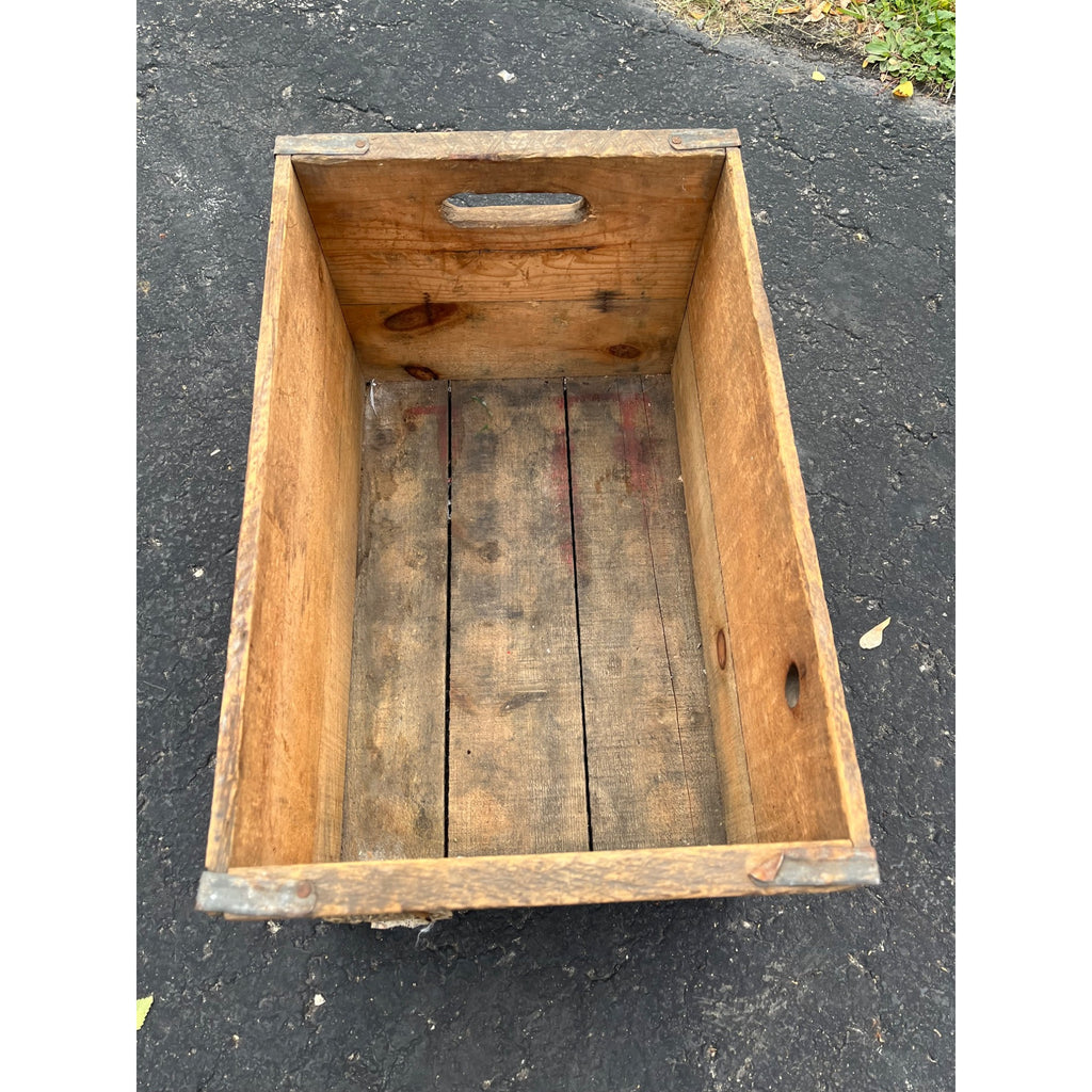 Vintage Braumeister Independent Brewery Milwaukee WI Wooden Beer Crate Case