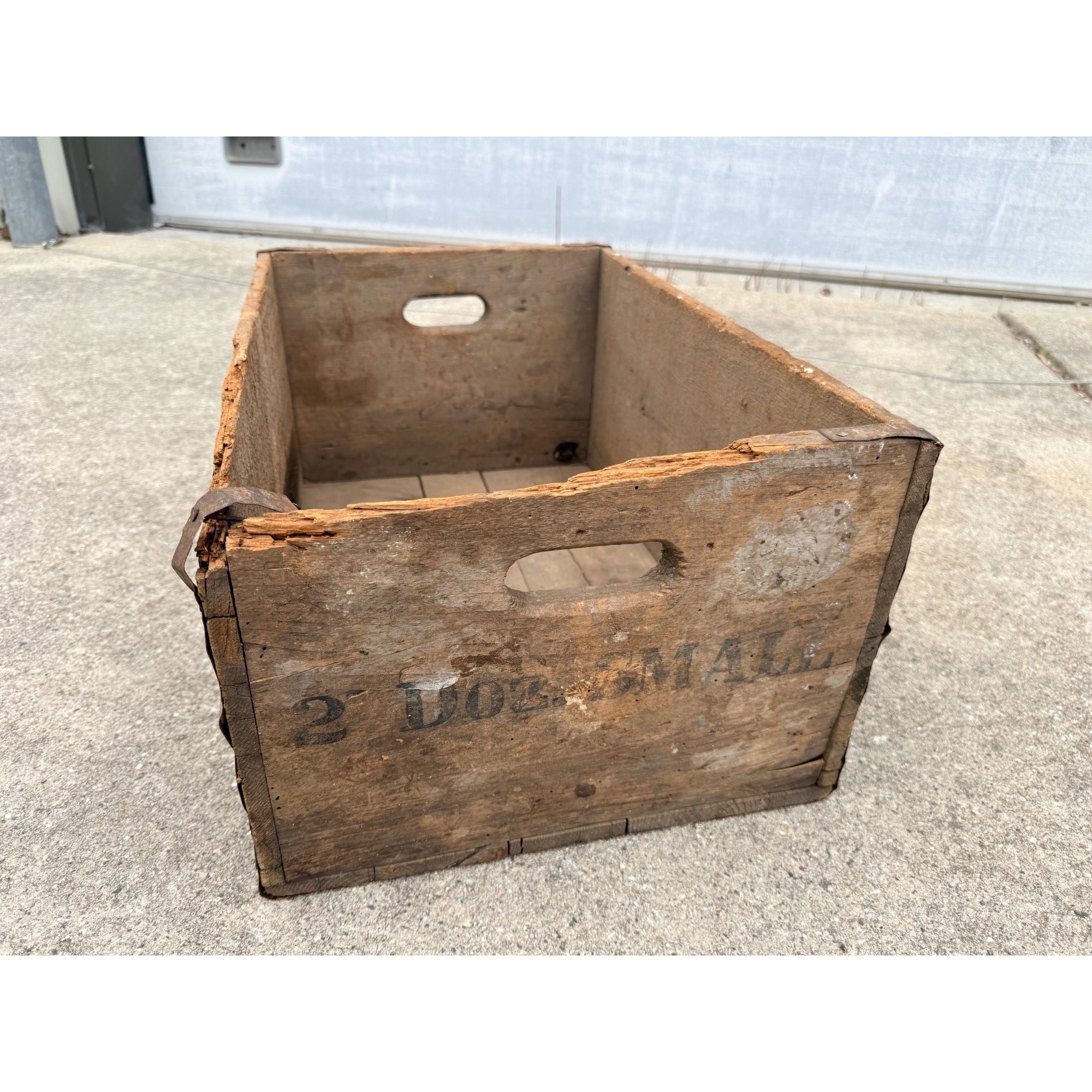 Vintage Star Brewing Co. Lomira Wisconsin Wooden Beer Crate Case Pre-Pro Wis