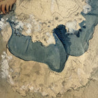 Original 1930s Halloween Party Poster Artist Signed Antique Watercoloring Artwork