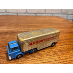Husky Models Ford D Series Tractor Unit & Removals Trailer Blue & Silver
