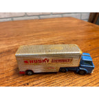 Husky Models Ford D Series Tractor Unit & Removals Trailer Blue & Silver