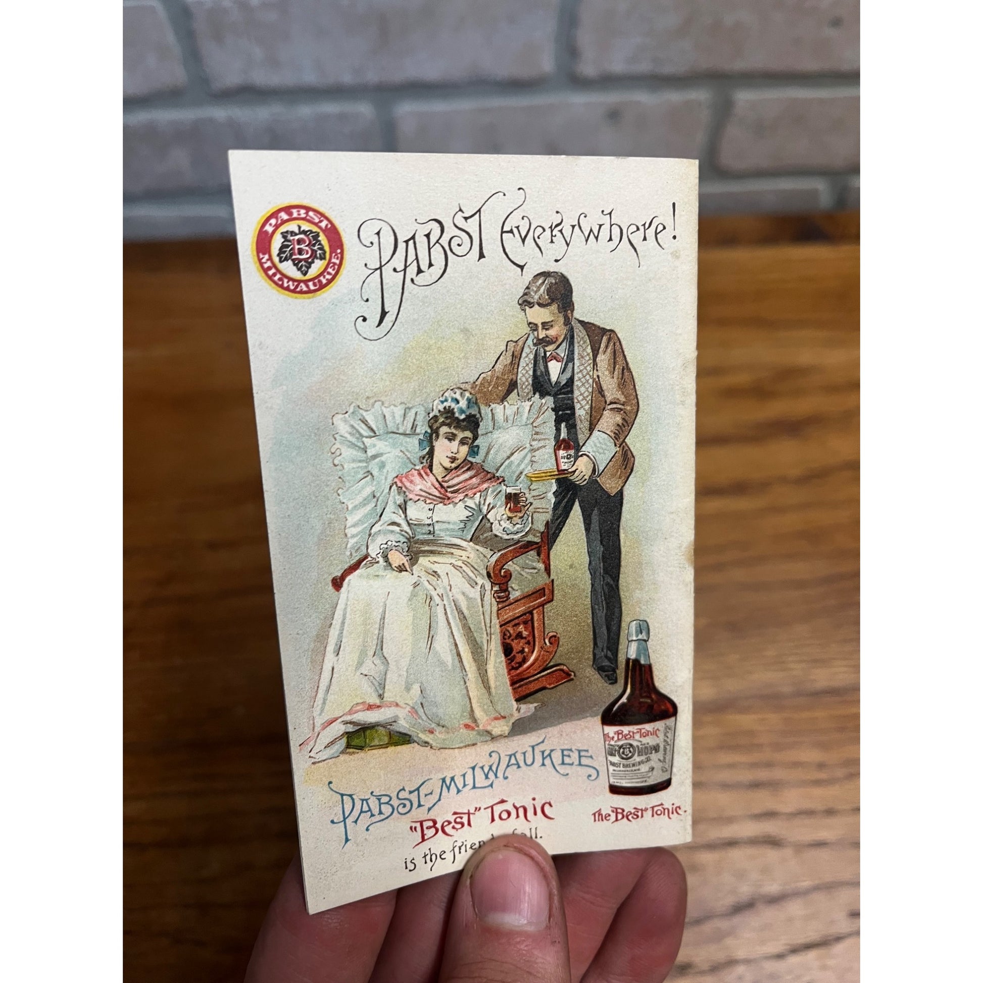 RARE 1893 Pabst Beer Milwaukee Columbian Exposition Advertising Booklet Pre-Pro