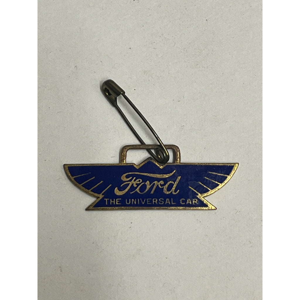 Rare Original 1912 Ford Winger Script Watch Fob Universal Car Enamel Advertising