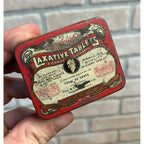 Rawleigh's Laxative Tablets Candy Cathartic W.T. Raleigh Co Freeport vintage tin